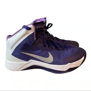 Nike Zoom Hyperquickness 599515-500 Purple/White Sz 8.5 Mens